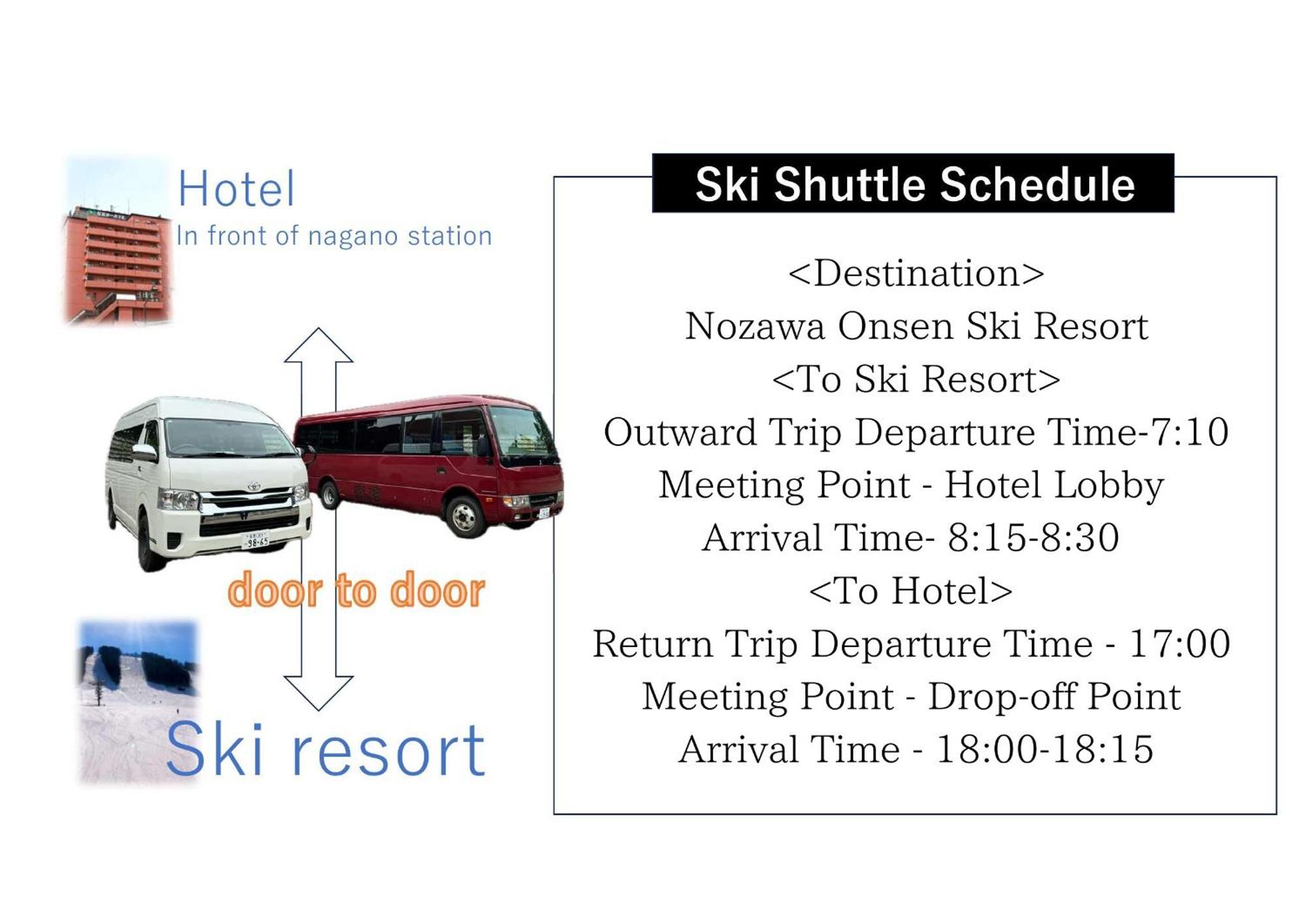 Nagano Daiichi Hotel Dış mekan fotoğraf